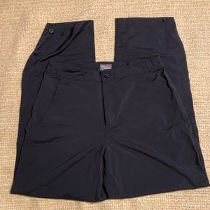 Royal Robbins Womens Black Nylon Outdoor Hiking Pants Size 8